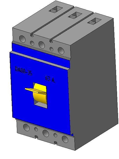 3D модель Автомат ВА88-35.