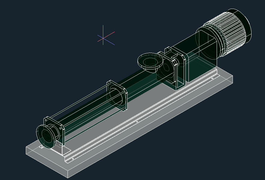 3D модель Насос одновинтовой Soltec BN090S02HYYX