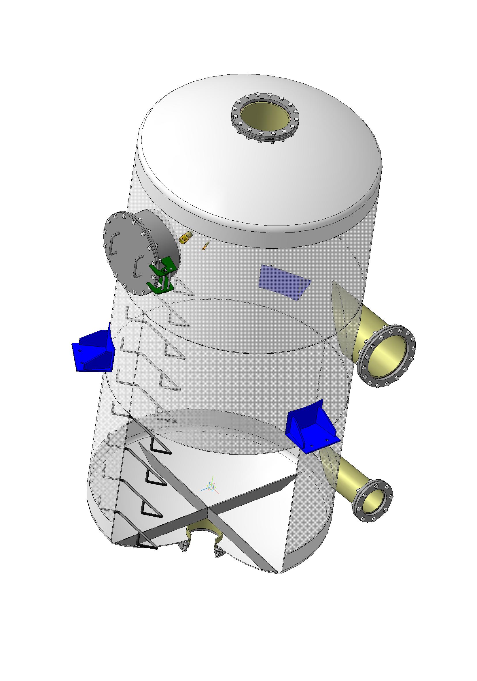 3D модель Ресивер V=9м3