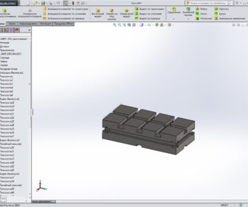 3D модель Плита УСП