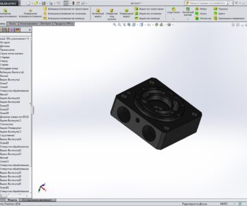 3D модель Крышка насоса 3D