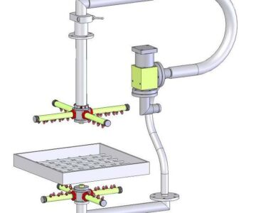 3D модель Переработка коллекторов третьей моечной камеры