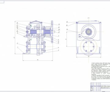 3D модель Курсовая робота на тему расчет коробки отбора мощности автомобиля КРАЗ-214