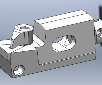 3D модель Резец