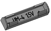 3D модель Держатель батарейки BH411-2