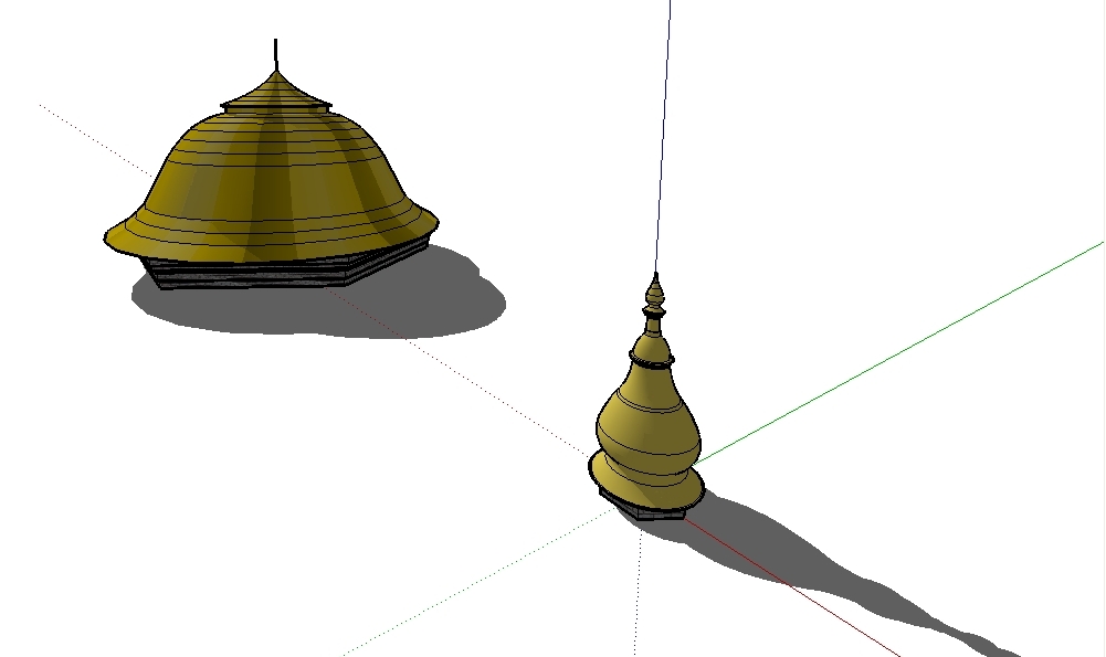 3D модель Купола церкви