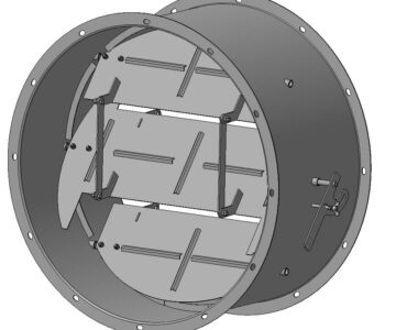 3D модель Заслонка воздушная унифицированная АЗД-136-03