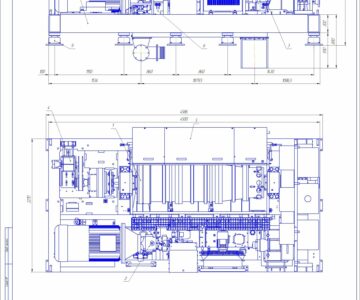 Чертеж Центрифуга Mi-Swaco CD600HF