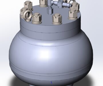 3D модель Пневмокомпенсатор