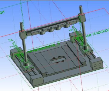 3D модель Контрольное приспособление для проверки параллельности