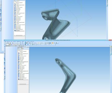 3D модель Кронштейн штампованный