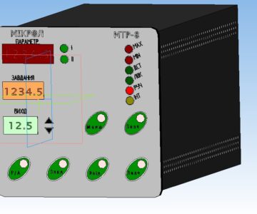 3D модель Микропроцессорный регулятор МИК-21