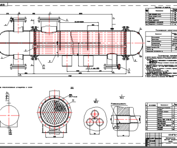 Чертеж Чертеж испарителя F=25,4 м2