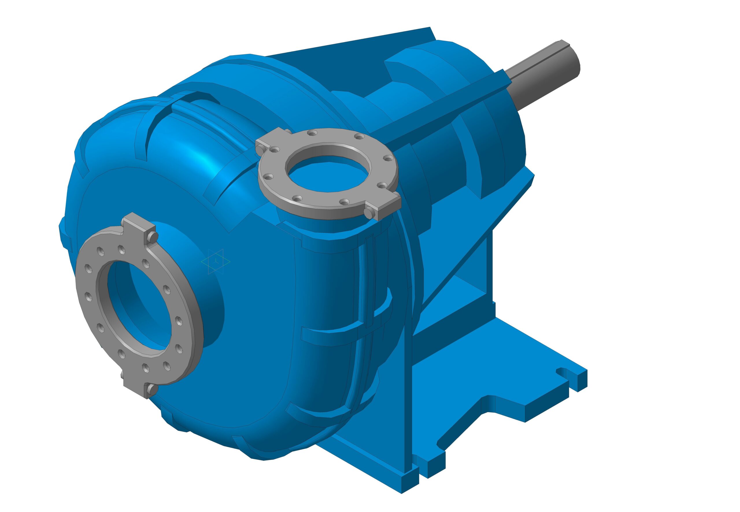 3D модель Насос HМ 250-D Metso