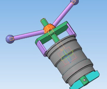 3D модель Приспособление для снятия гильз ЗиЛ-130