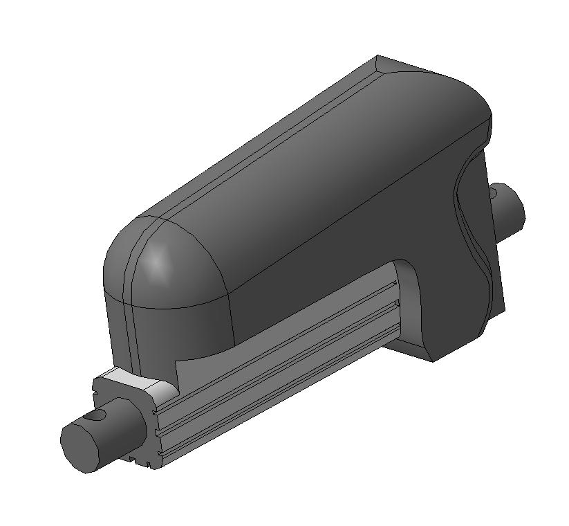 3D модель Актуатор Linak LA36
