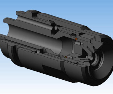 3D модель Форсунка котла ГМ-50