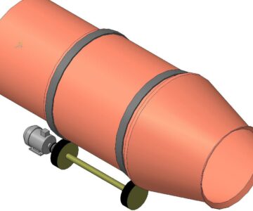 3D модель Скруббер-бутара ГБа-5-М