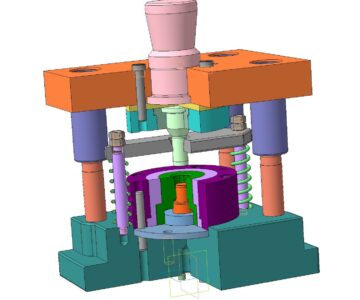 3D модель Штамп для изготовления заготовок зубчатого колеса