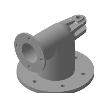 3D модель Фитинг трубопровода