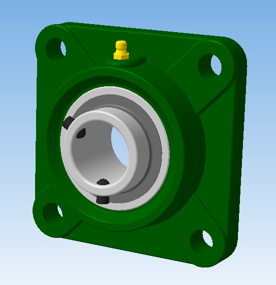 3D модель Подшипниковый узел UCF 206