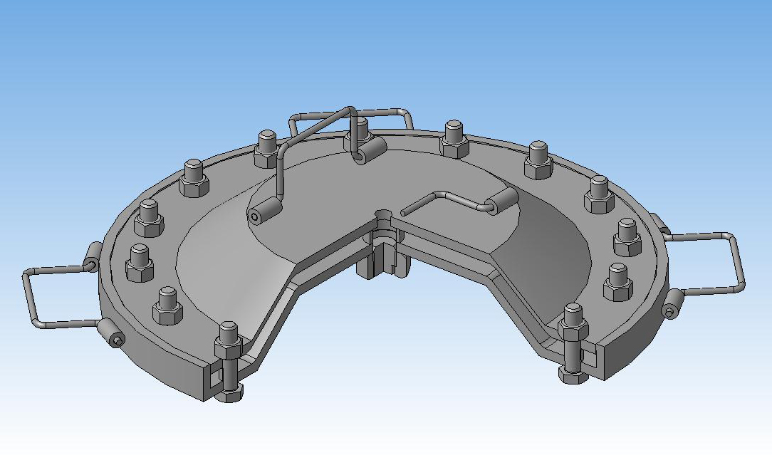 3D модель Прессформы мембраны КОСа