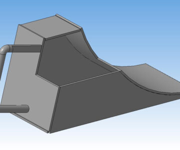 3D модель Башмак для стопорения грузовых автомобилей