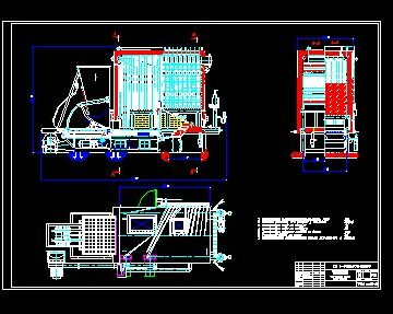 Чертеж Котел водогрейный КВР-2,3КБ 2,3МВт