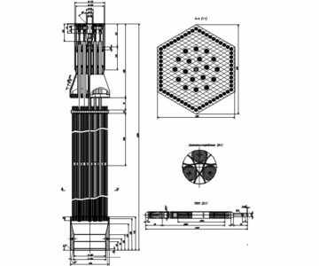 Чертеж ТВС ВВЭР-1000