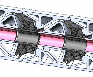 3D модель Диагональный погружной центробежный насос