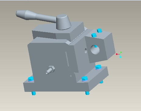 3D модель Резцедержатель