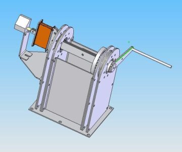 3D модель Намоточный станок