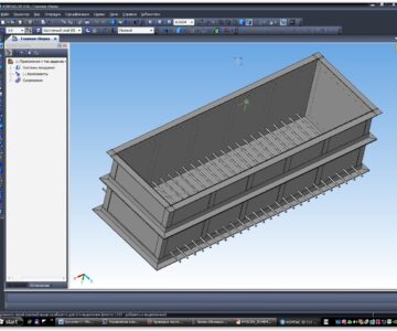 3D модель Ванна обезжиривания