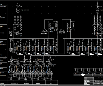 Чертеж Курсовой проект по курсу «Электроснабжение промышленных предприятий» на тему:«Электроснабжение завода полимерных изделий»