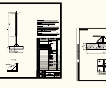 Чертеж Проектирование конструкции рекламного щита, растяжки, крышной установки