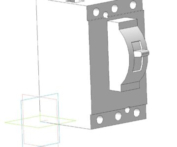 3D модель Выключатель автоматический BA57-31