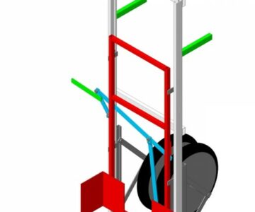 3D модель Модель пасечной тележки