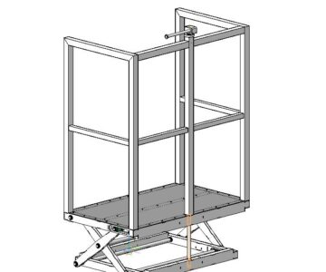 3D модель Подъемная полщадка