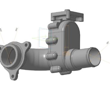 3D модель Задвижка запорная арматура