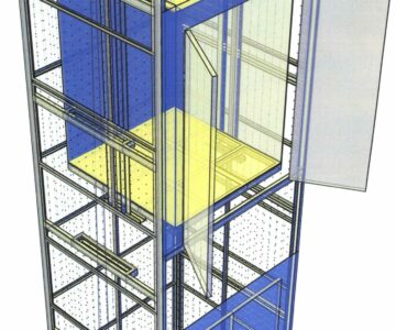 3D модель Грузовой подъемник