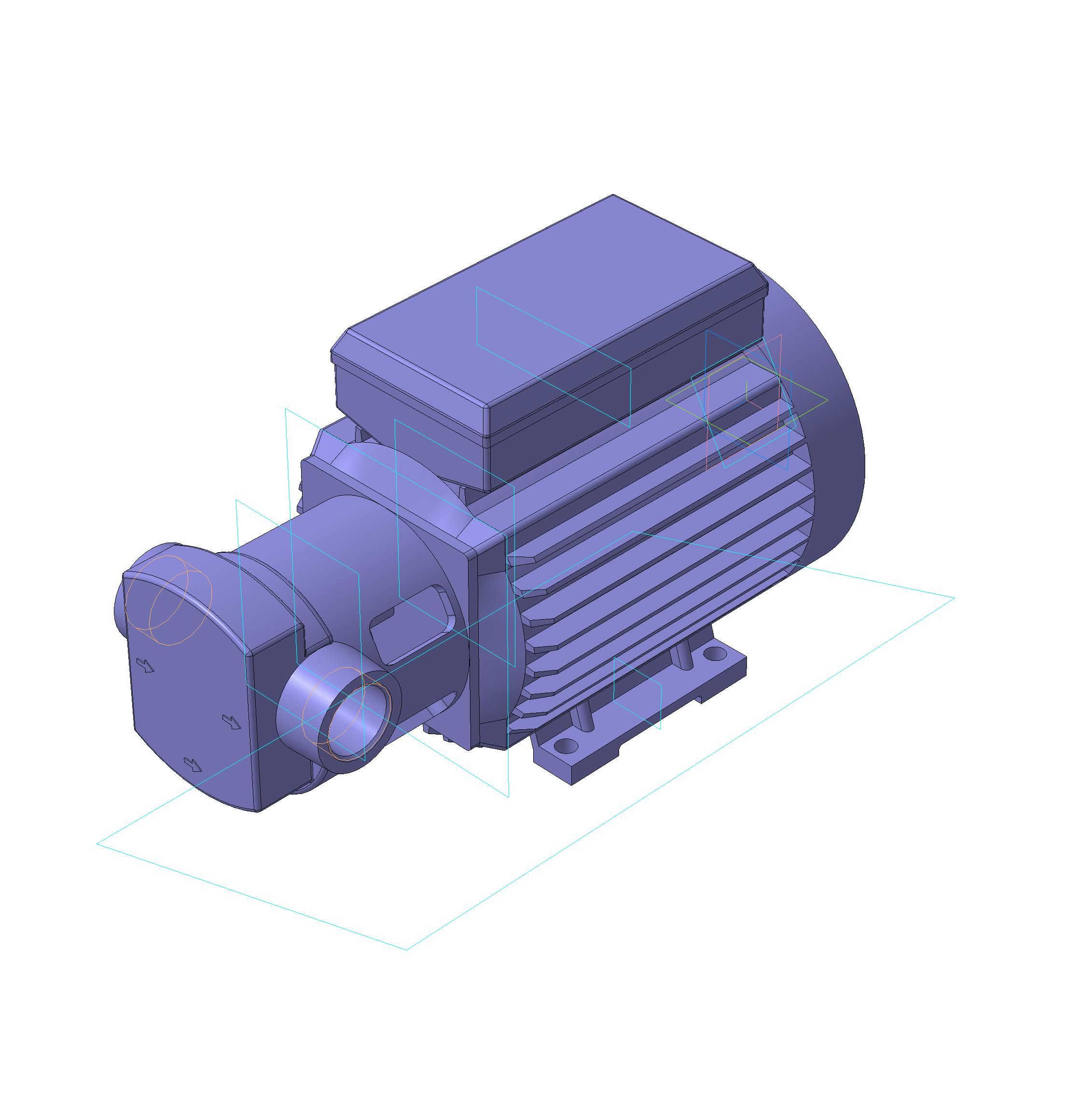 3D модель Насос Calpeda IRR 25/4E