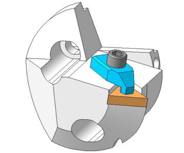 3D модель Головка резцедержателя