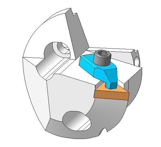 3D модель Головка резцедержателя