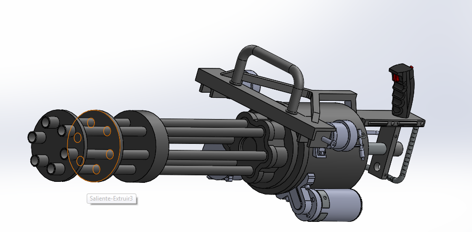 3D модель Minigun 3D