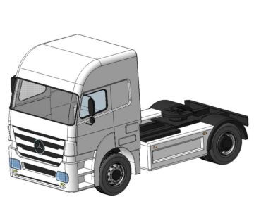 3D модель 3D Модель Mercedes Benz AXOR