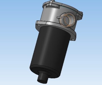 3D модель Фильтр сливной RFM25