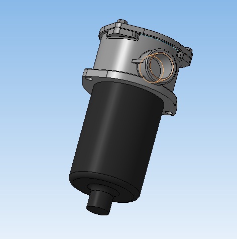 3D модель Фильтр сливной RFM25