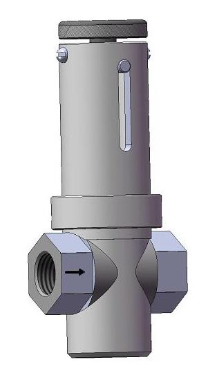 3D модель Настраиваемый регулятор давления РД15 0,1-0,6