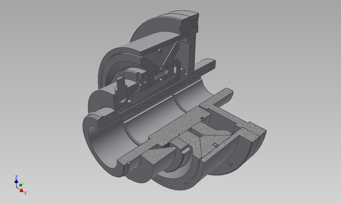 3D модель Муфта сцепления фрикционная