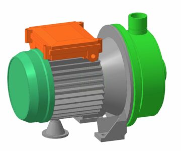 3D модель Насос EBARA CDX